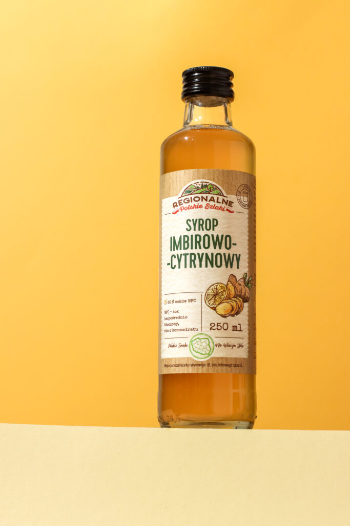 syrop imbiorowo cytrynowy zdjęcie wykonane przez uczestniczkę warsztatów
